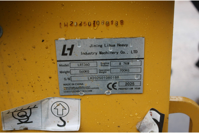 JINLUN LRT360 - Pá carregadoras de rastos: foto 4 JINLUN LRT360 - Pá carregadoras de rastos: foto 4