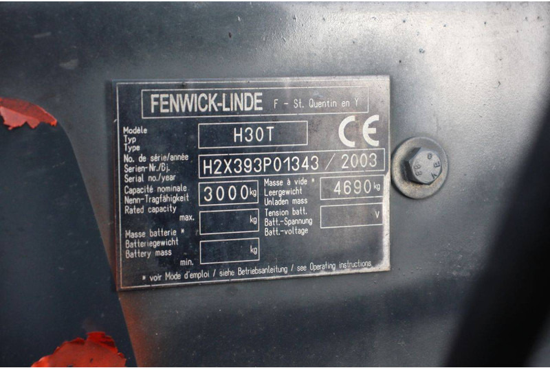 Empilhador a gás Linde H30T: foto 14