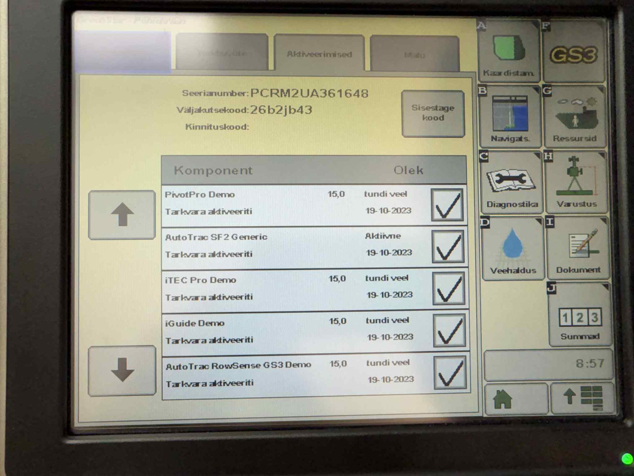 JOHN DEERE Starfire - Sistema de navegação para Trator: foto 5 JOHN DEERE Starfire - Sistema de navegação para Trator: foto 5