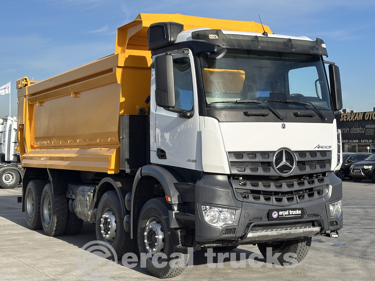 MERCEDES 2021 MERCEDES AROCS 4142/AUTO-AC-EURO6-8X4 HARDOX TIPPER - Camião basculante: foto 3 MERCEDES 2021 MERCEDES AROCS 4142/AUTO-AC-EURO6-8X4 HARDOX TIPPER - Camião basculante: foto 3