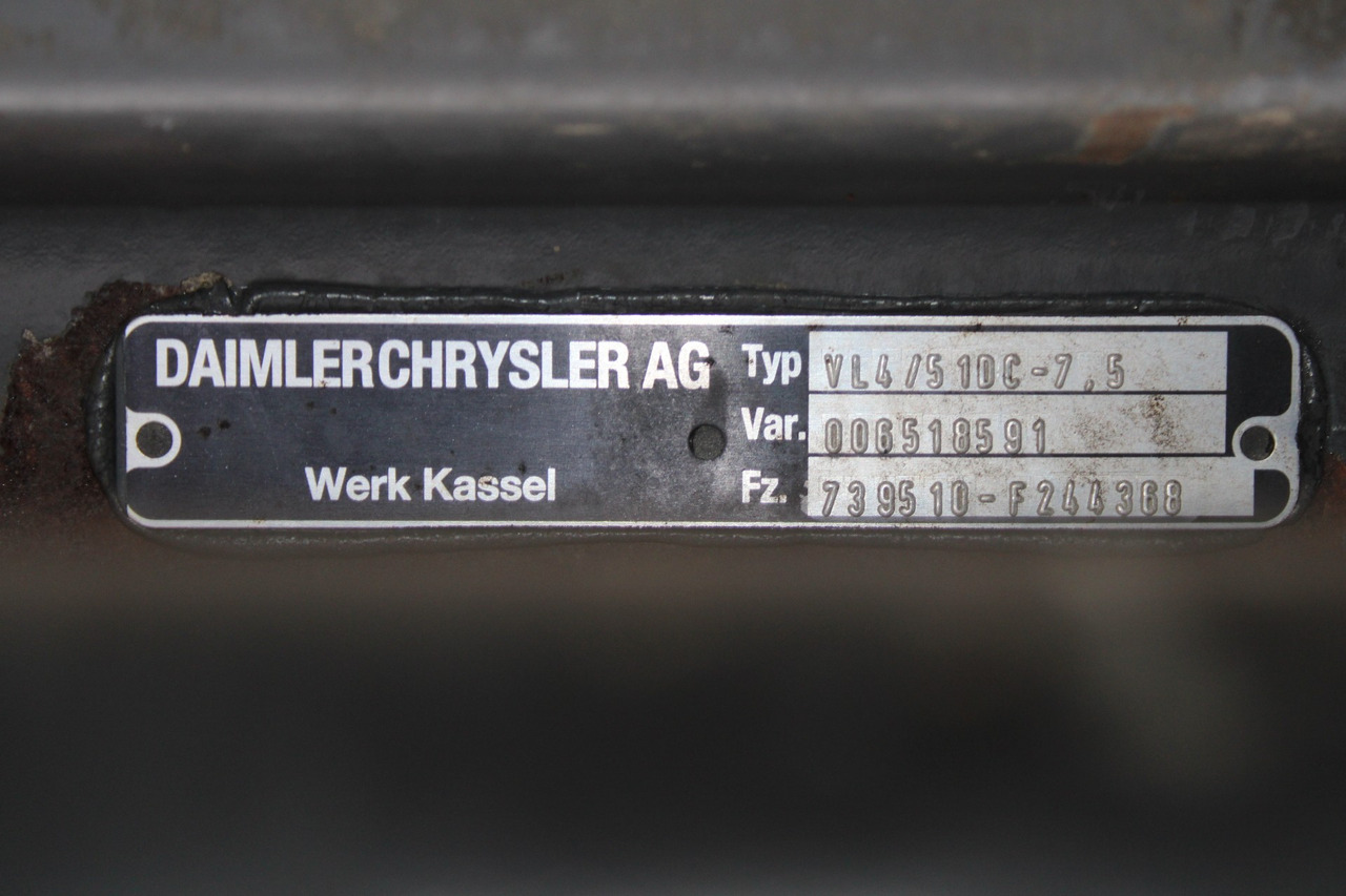 AXA FATA VL4-51DC-7,5 MERCEDES ACTROS MP2 MP3 A9433311301, 006518591 - Eixo dianteiro para Camião: foto 2 AXA FATA VL4-51DC-7,5 MERCEDES ACTROS MP2 MP3 A9433311301, 006518591 - Eixo dianteiro para Camião: foto 2
