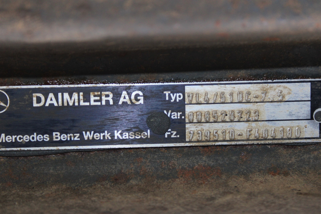 AXA FATA VL4-51DC-7,5 MERCEDES ACTROS MP2 MP3 A9433312101, 006520723 - Eixo dianteiro para Camião: foto 3 AXA FATA VL4-51DC-7,5 MERCEDES ACTROS MP2 MP3 A9433312101, 006520723 - Eixo dianteiro para Camião: foto 3