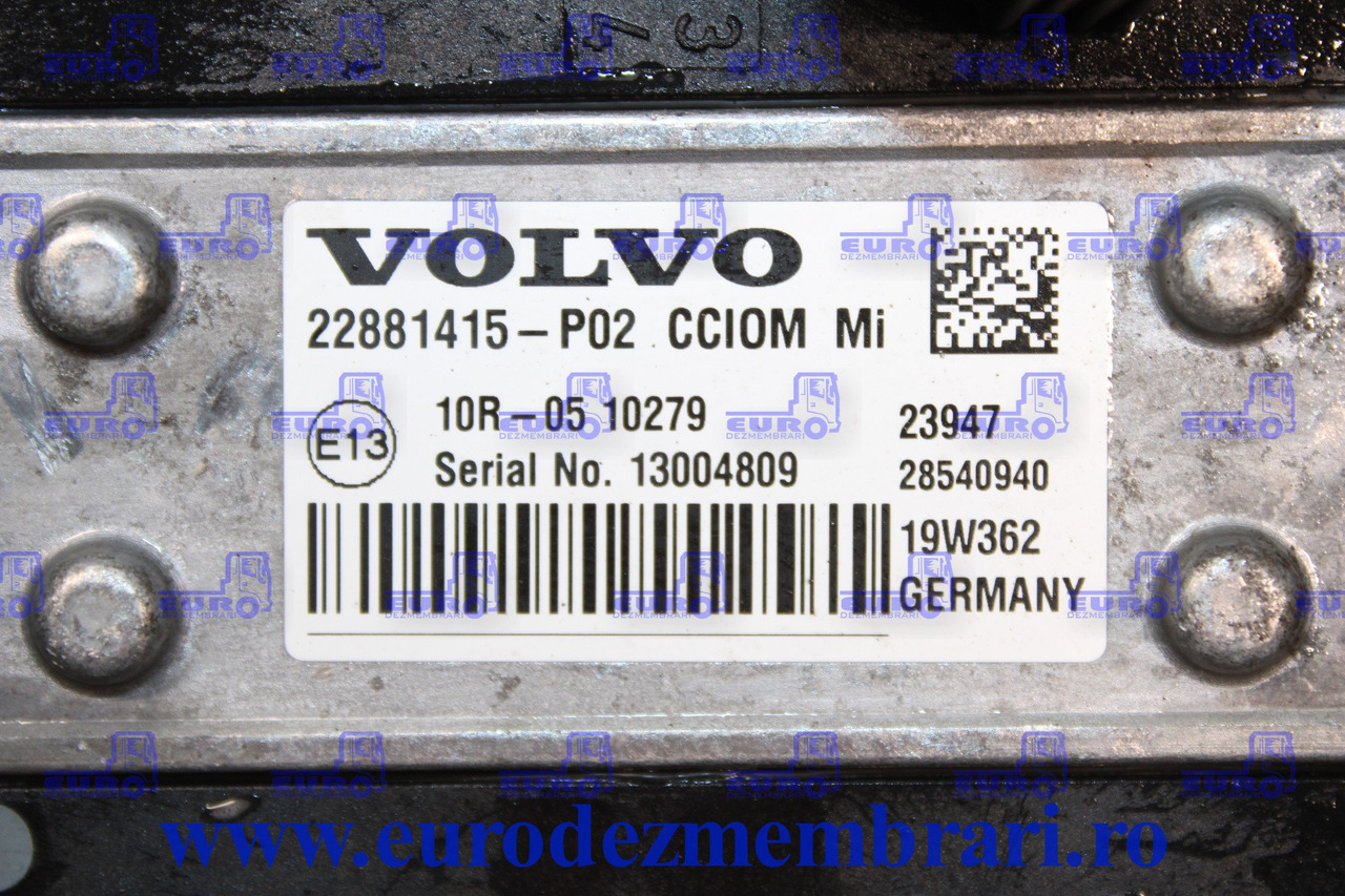CALCULATOR CCIOM VOLVO FH4 22881415 22053759 22481330 22481332 22881416 - Centralina electrónica para Camião: foto 2 CALCULATOR CCIOM VOLVO FH4 22881415 22053759 22481330 22481332 22881416 - Centralina electrónica para Camião: foto 2