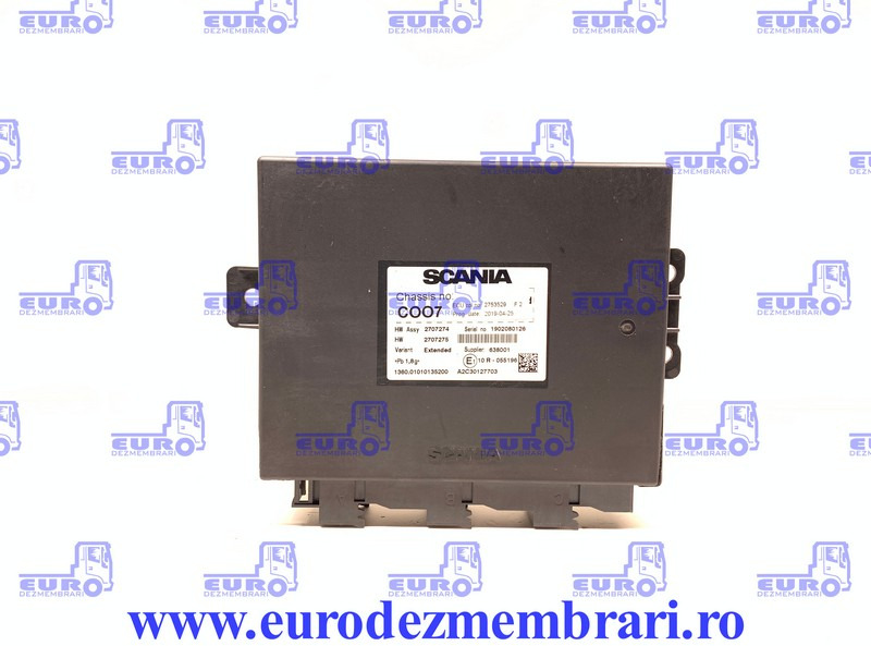 CALCULATOR COORDINATOR COO7 SCANIA R P G 2753529, 2707274, 2779636 - Centralina electrónica para Camião: foto 1 CALCULATOR COORDINATOR COO7 SCANIA R P G 2753529, 2707274, 2779636 - Centralina electrónica para Camião: foto 1