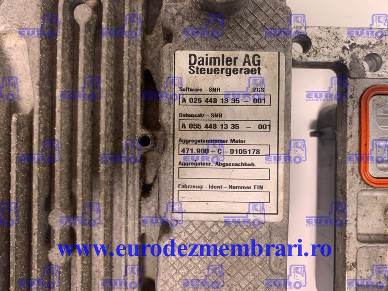 CALCULATOR KIT PORNIRE MERCEDES OM471LA 420CP E6 CU RETARDER A0554481335, A0104461709, A0004464908 - Centralina electrónica para Camião: foto 2 CALCULATOR KIT PORNIRE MERCEDES OM471LA 420CP E6 CU RETARDER A0554481335, A0104461709, A0004464908 - Centralina electrónica para Camião: foto 2