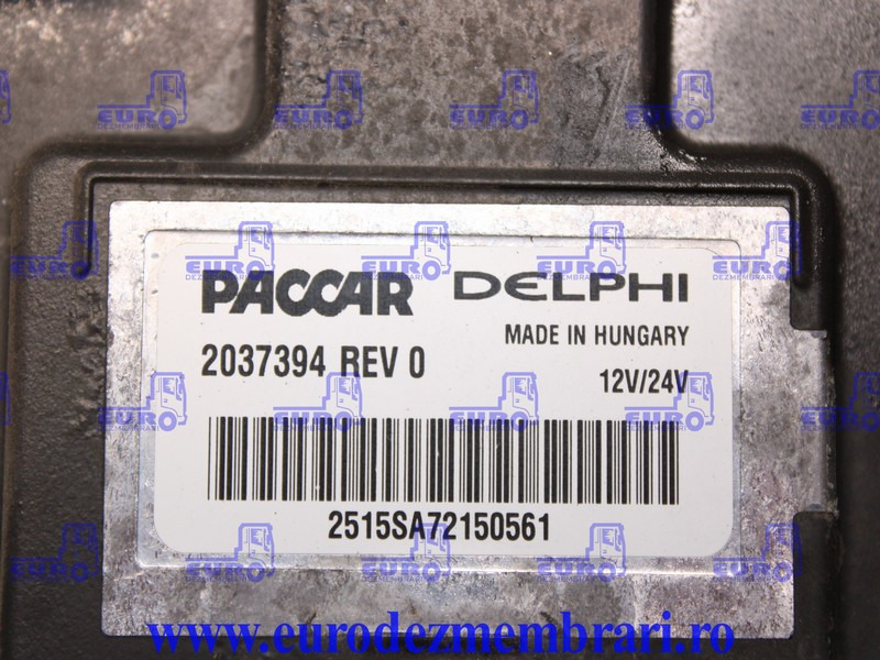 CALCULATOR MOTOR DAF XF106 2037394, 2160700, 2295122, 2298833 - Centralina electrónica para Camião: foto 4 CALCULATOR MOTOR DAF XF106 2037394, 2160700, 2295122, 2298833 - Centralina electrónica para Camião: foto 4
