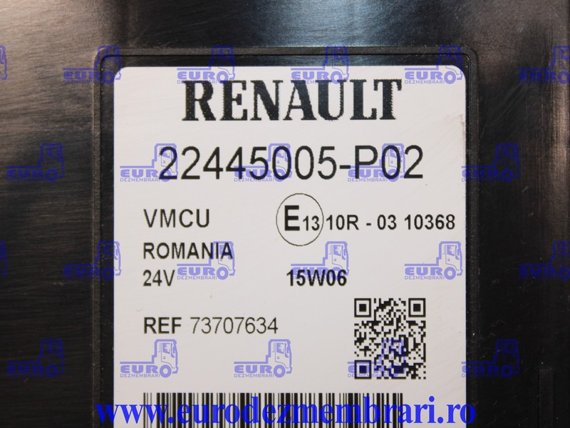 CALCULATOR VMCU RENAULT T 22445005, 22445008, 22777547, 23006079, 21936559 - Centralina electrónica para Camião: foto 3 CALCULATOR VMCU RENAULT T 22445005, 22445008, 22777547, 23006079, 21936559 - Centralina electrónica para Camião: foto 3
