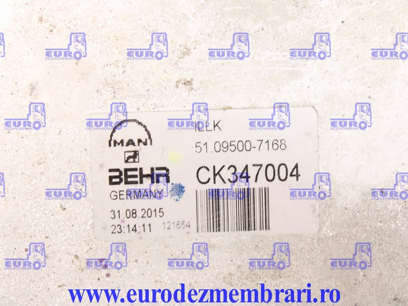 RADIATOR INTERCOOLER MAN D26 51.09500.7168, 51.09500.7196, 51.09500.7160, 51.09500.7151, 51.09500.7147 - Intercooler para Camião: foto 2 RADIATOR INTERCOOLER MAN D26 51.09500.7168, 51.09500.7196, 51.09500.7160, 51.09500.7151, 51.09500.7147 - Intercooler para Camião: foto 2