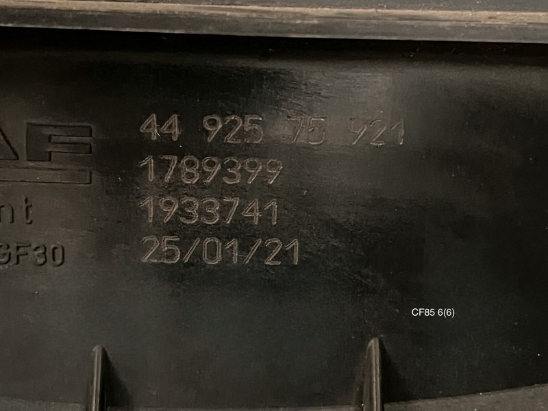 DAF - Sistema de admissão de ar: foto 3 DAF - Sistema de admissão de ar: foto 3