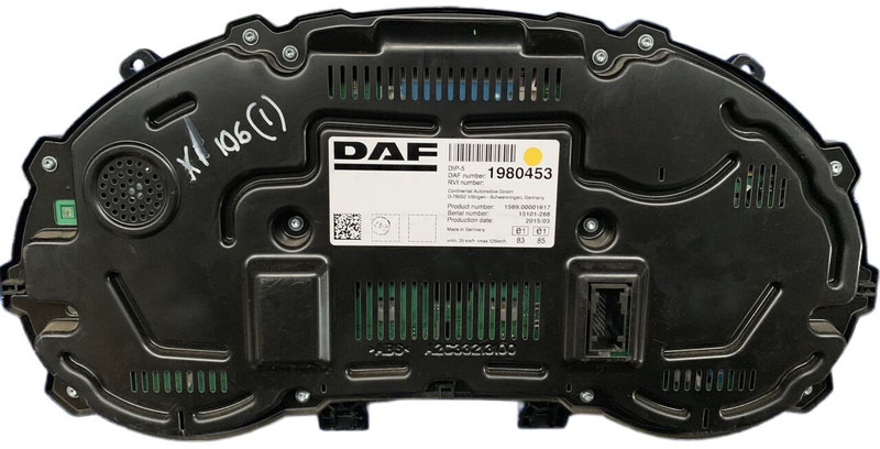 DAF XF 106 - Painel de instrumentos: foto 2 DAF XF 106 - Painel de instrumentos: foto 2