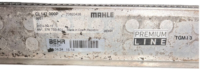MAN CI 147 000P - Intercooler: foto 2 MAN CI 147 000P - Intercooler: foto 2