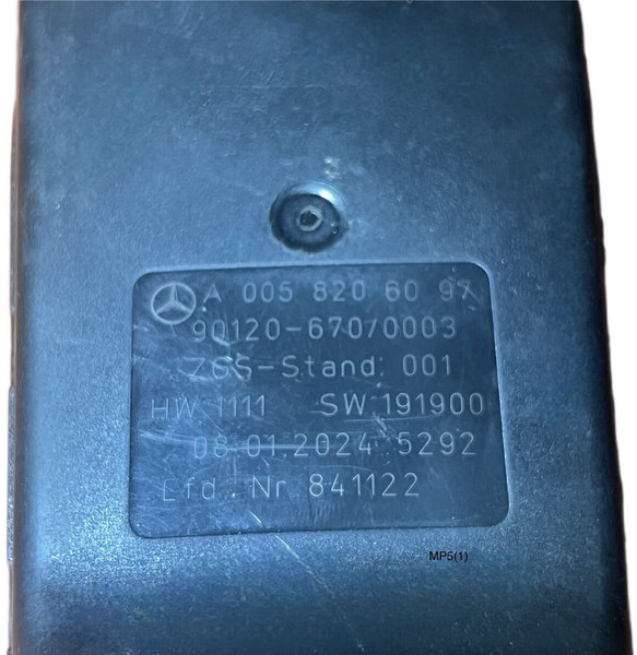 Mercedes-Benz MP5 - Suspensão: foto 3 Mercedes-Benz MP5 - Suspensão: foto 3