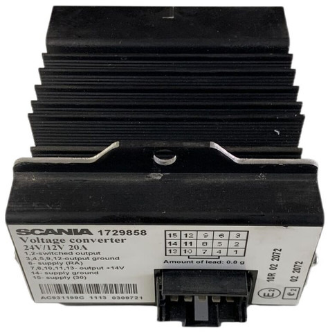 Scania 124 - Sistema elétrico: foto 1 Scania 124 - Sistema elétrico: foto 1