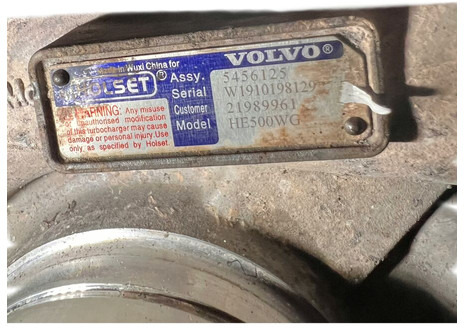 Volvo - Turbocompressor: foto 4 Volvo - Turbocompressor: foto 4