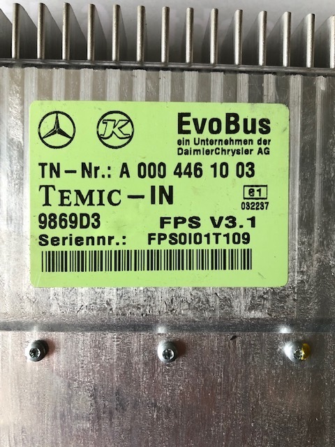 MERCEDES-BENZ Temic - Centralina electrónica para Ônibus urbano: foto 1 MERCEDES-BENZ Temic - Centralina electrónica para Ônibus urbano: foto 1