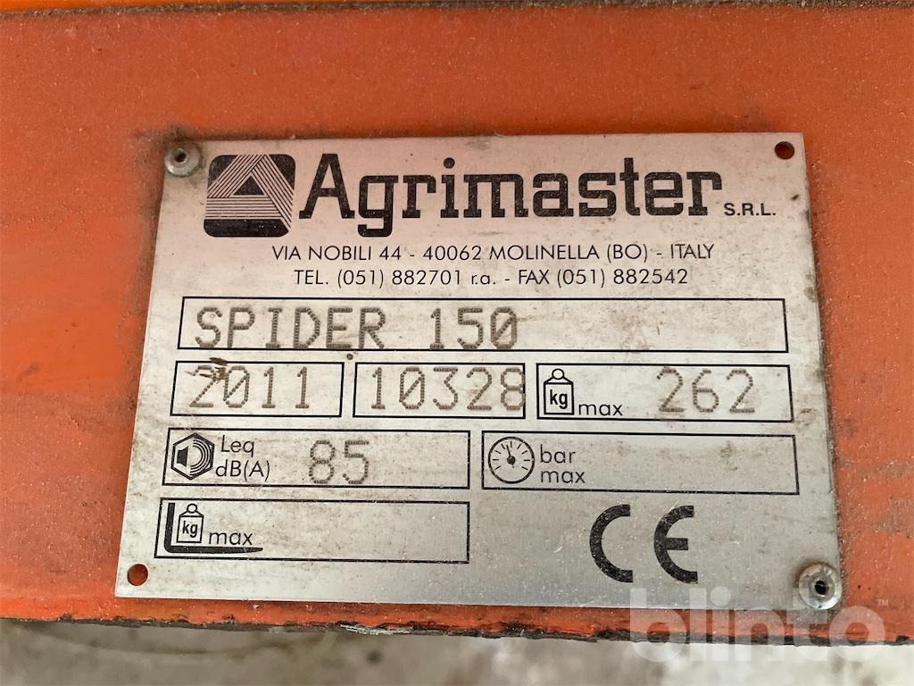 Agrimaster sprider 150 - Gadanheira: foto 5 Agrimaster sprider 150 - Gadanheira: foto 5