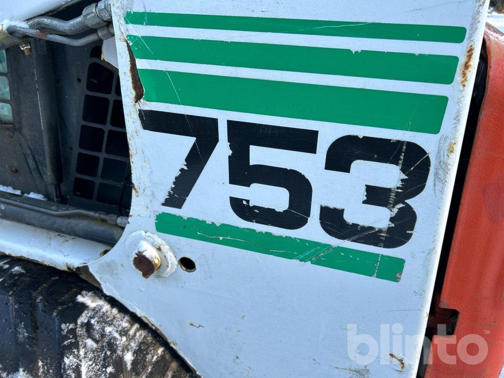 Mini pá carregadora Bobcat 753 & Redskap: foto 40