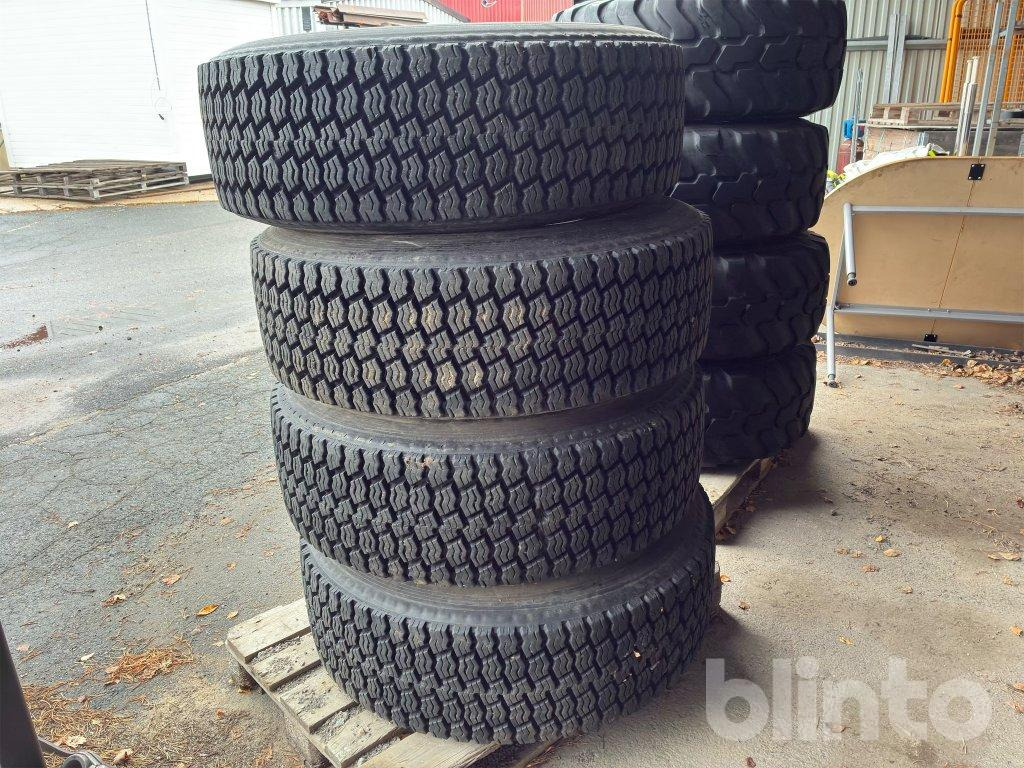 Bridgestone 385/65 R 22.5 - Roda completa para Máquina de construção: foto 4 Bridgestone 385/65 R 22.5 - Roda completa para Máquina de construção: foto 4
