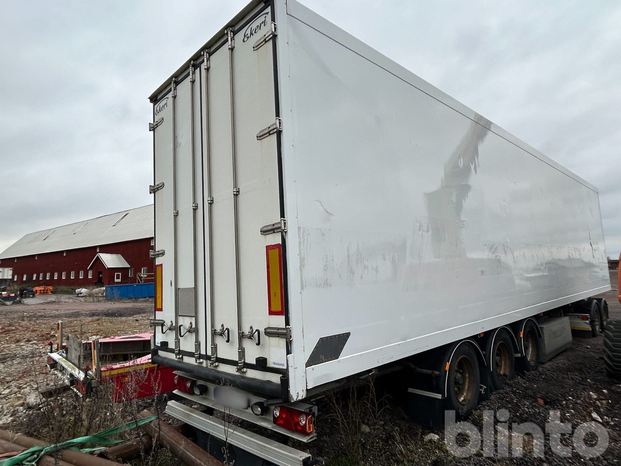 Ekeri/Krone - Semi-reboque furgão, Reboque dolly: foto 2 Ekeri/Krone - Semi-reboque furgão, Reboque dolly: foto 2