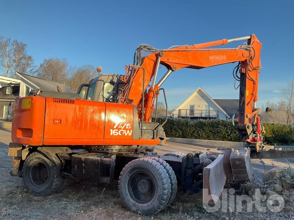 Hitachi ZX160W - Escavadeira de rodas: foto 1 Hitachi ZX160W - Escavadeira de rodas: foto 1