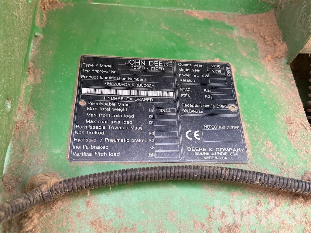 John Deere 730FD (2019) - Plataforma para colheitadeira: foto 5 John Deere 730FD (2019) - Plataforma para colheitadeira: foto 5