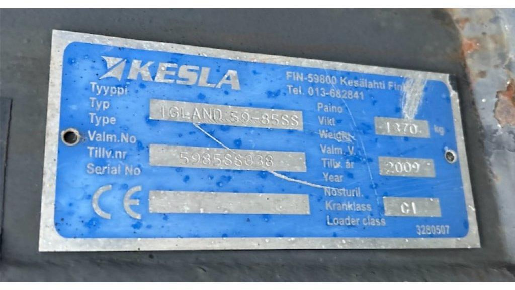 Kesla Igland 59–85S - Grua para camião: foto 5 Kesla Igland 59–85S - Grua para camião: foto 5