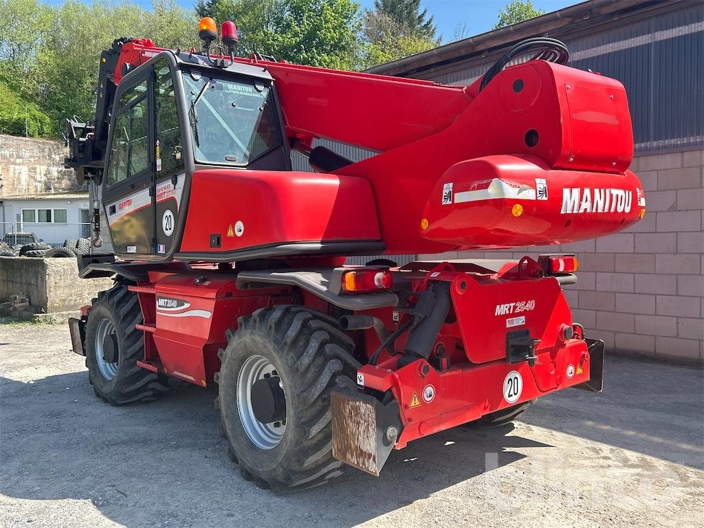 Manitou MRT 2540 Turbo drehbar, mit Seilwinde + Palettengabel - Empilhador telescópico: foto 1 Manitou MRT 2540 Turbo drehbar, mit Seilwinde + Palettengabel - Empilhador telescópico: foto 1