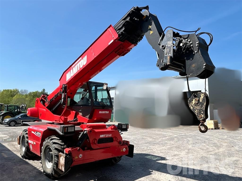 Manitou MRT 2540 Turbo drehbar, mit Seilwinde + Palettengabel - Empilhador telescópico: foto 3 Manitou MRT 2540 Turbo drehbar, mit Seilwinde + Palettengabel - Empilhador telescópico: foto 3