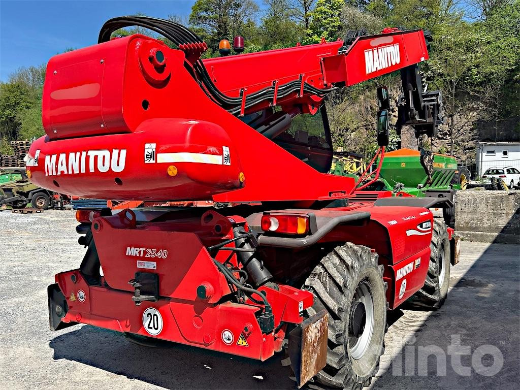 Manitou MRT 2540 Turbo drehbar, mit Seilwinde + Palettengabel - Empilhador telescópico: foto 2 Manitou MRT 2540 Turbo drehbar, mit Seilwinde + Palettengabel - Empilhador telescópico: foto 2