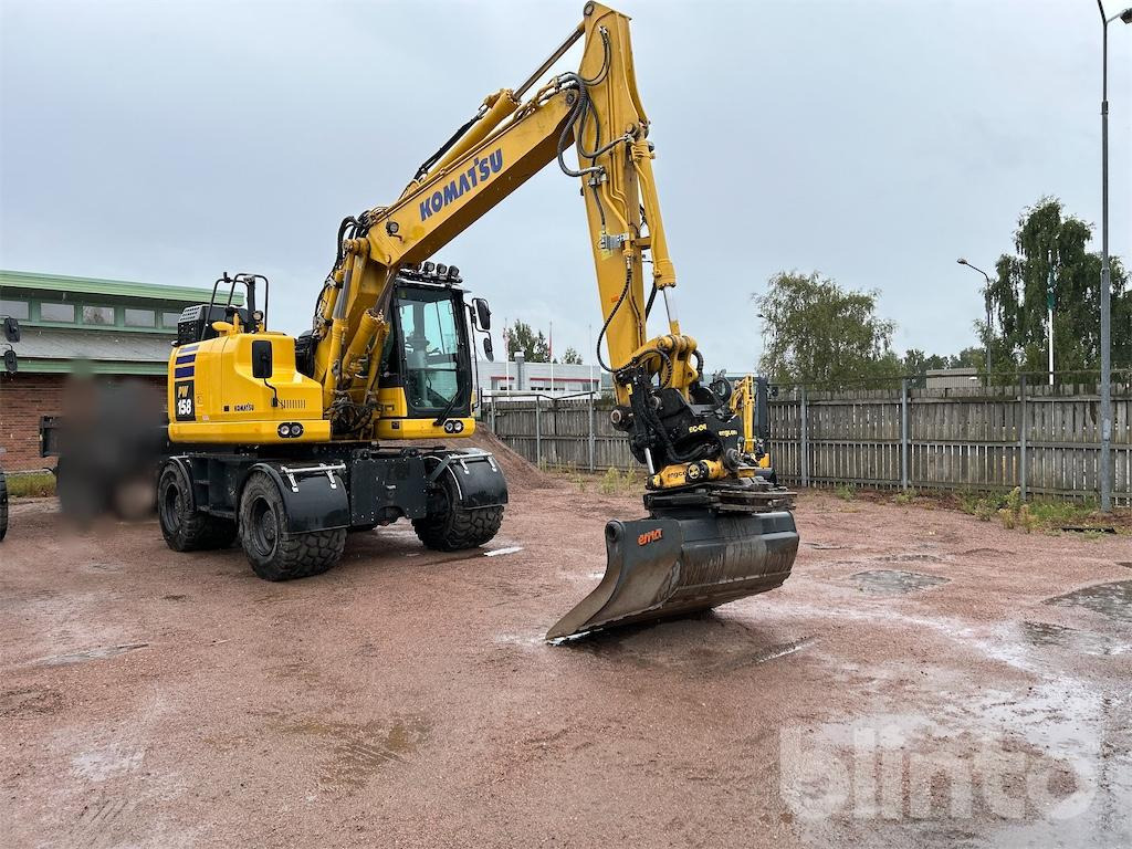 PW158 - Escavadeira de rodas: foto 1 PW158 - Escavadeira de rodas: foto 1