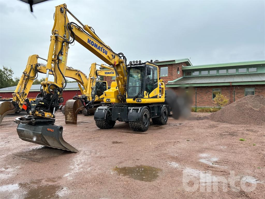 PW158 - Escavadeira de rodas: foto 2 PW158 - Escavadeira de rodas: foto 2