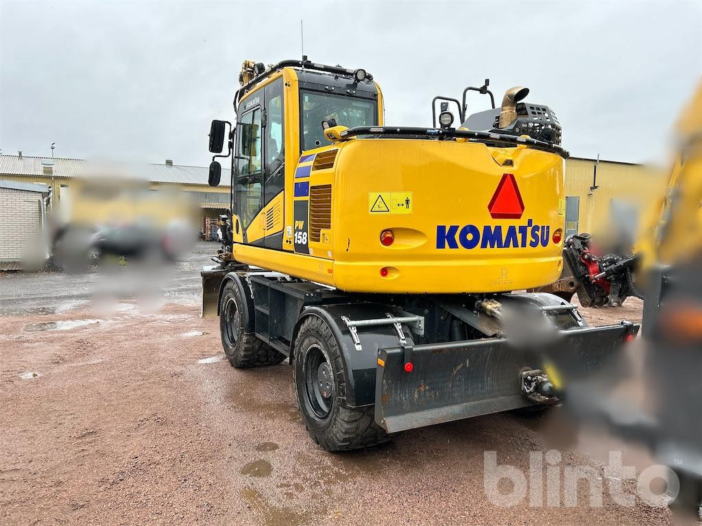 PW158 - Escavadeira de rodas: foto 3 PW158 - Escavadeira de rodas: foto 3