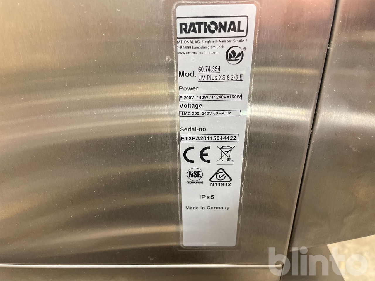 Equipamento de processamento de alimentos Rational: foto 9 Equipamento de processamento de alimentos Rational: foto 9