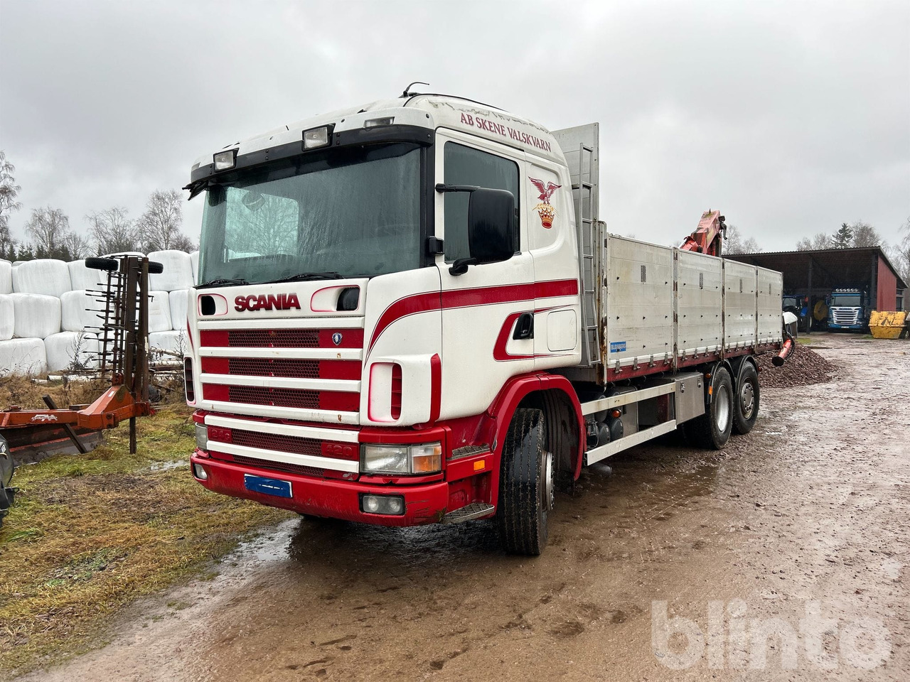 SCANIA R124GB 6X2 4NA420 - Camião basculante, Camião grua: foto 1 SCANIA R124GB 6X2 4NA420 - Camião basculante, Camião grua: foto 1
