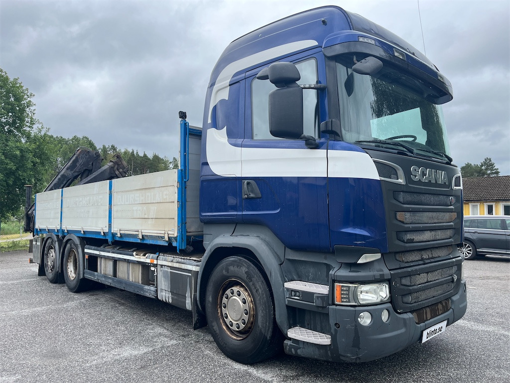 SCANIA R580LB6X2HNB - Camião de caixa aberta/ Plataforma: foto 3 SCANIA R580LB6X2HNB - Camião de caixa aberta/ Plataforma: foto 3