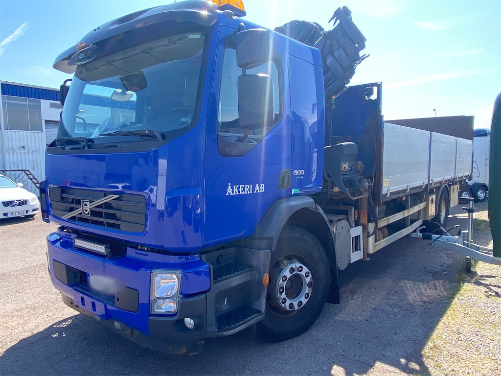 VOLVO FE 300 4X2 - Camião grua, Camião de caixa aberta/ Plataforma: foto 1 VOLVO FE 300 4X2 - Camião grua, Camião de caixa aberta/ Plataforma: foto 1