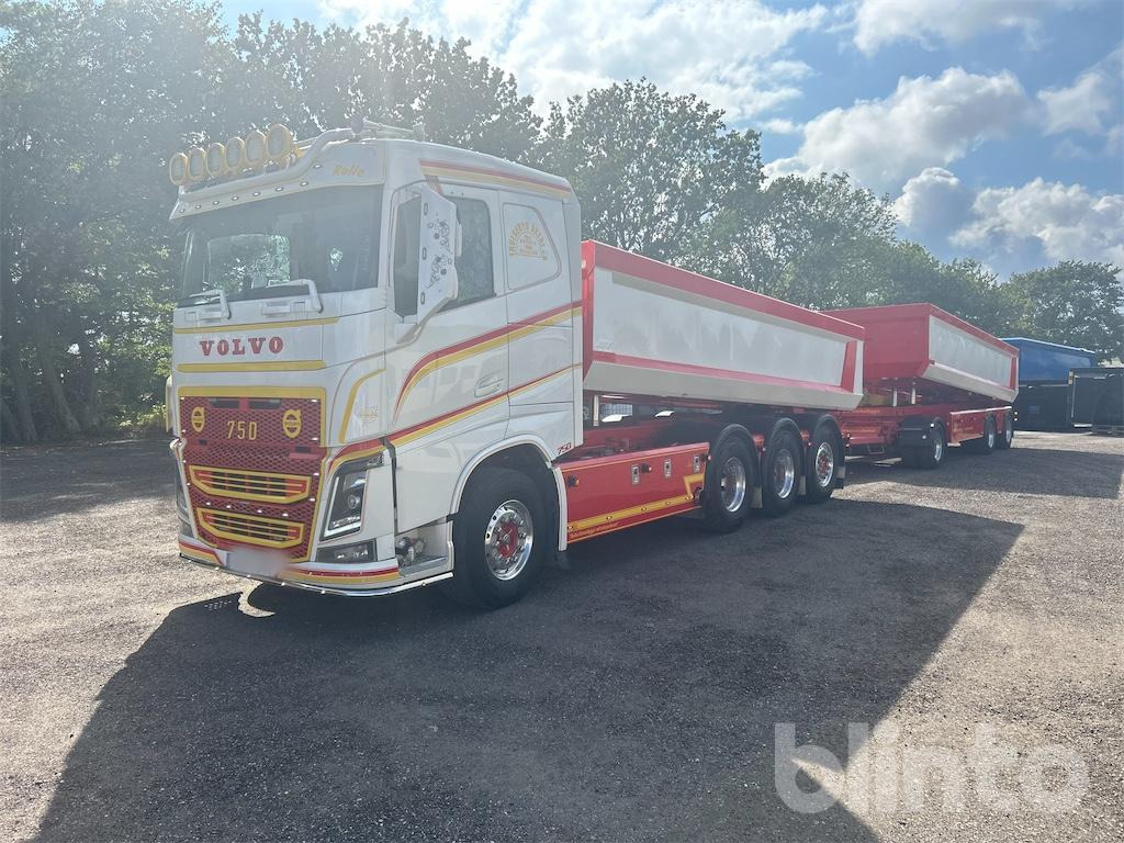 VOLVO FH 750 - ORY-T Zetterbergs - Camião basculante, Reboque basculante: foto 3 VOLVO FH 750 - ORY-T Zetterbergs - Camião basculante, Reboque basculante: foto 3