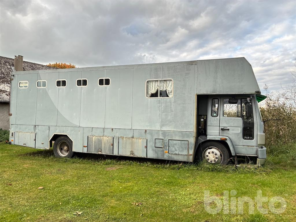 VOLVO FL614 - Camião de transporte de cavalos: foto 1 VOLVO FL614 - Camião de transporte de cavalos: foto 1