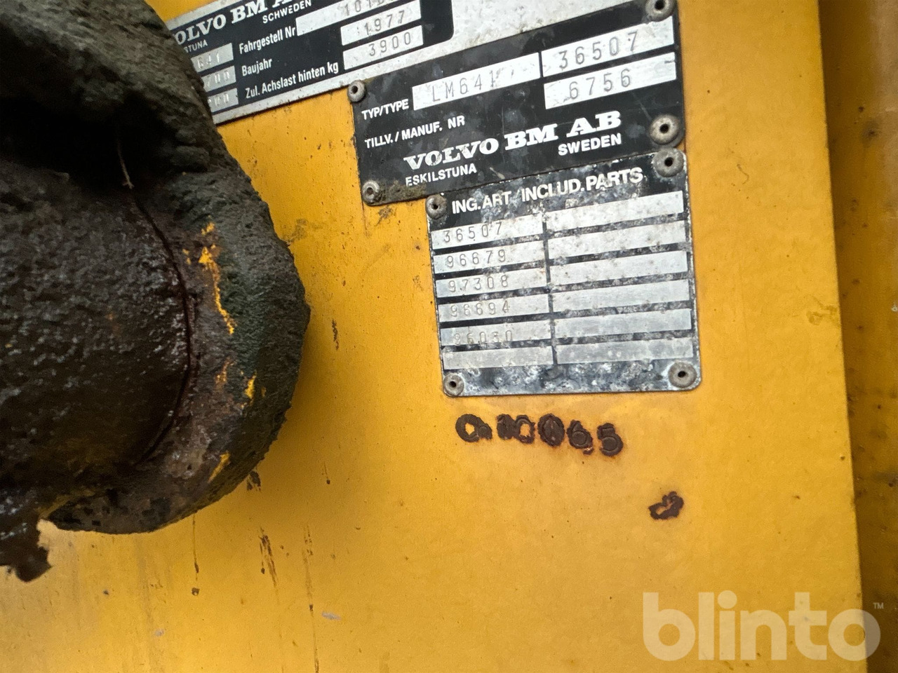 Pá carregadora de rodas Volvo BM LM641: foto 25 Pá carregadora de rodas Volvo BM LM641: foto 25