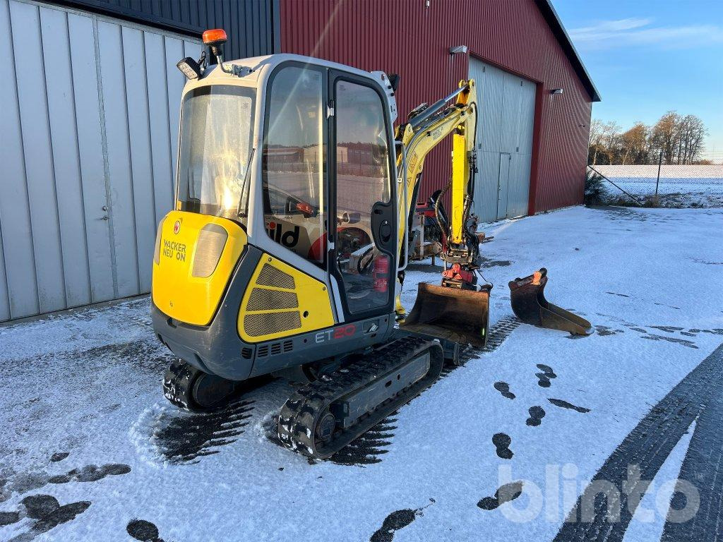 Wacker Neuson ET20 - 3 Redskap - 1239h - Escavadora de rastos: foto 5 Wacker Neuson ET20 - 3 Redskap - 1239h - Escavadora de rastos: foto 5