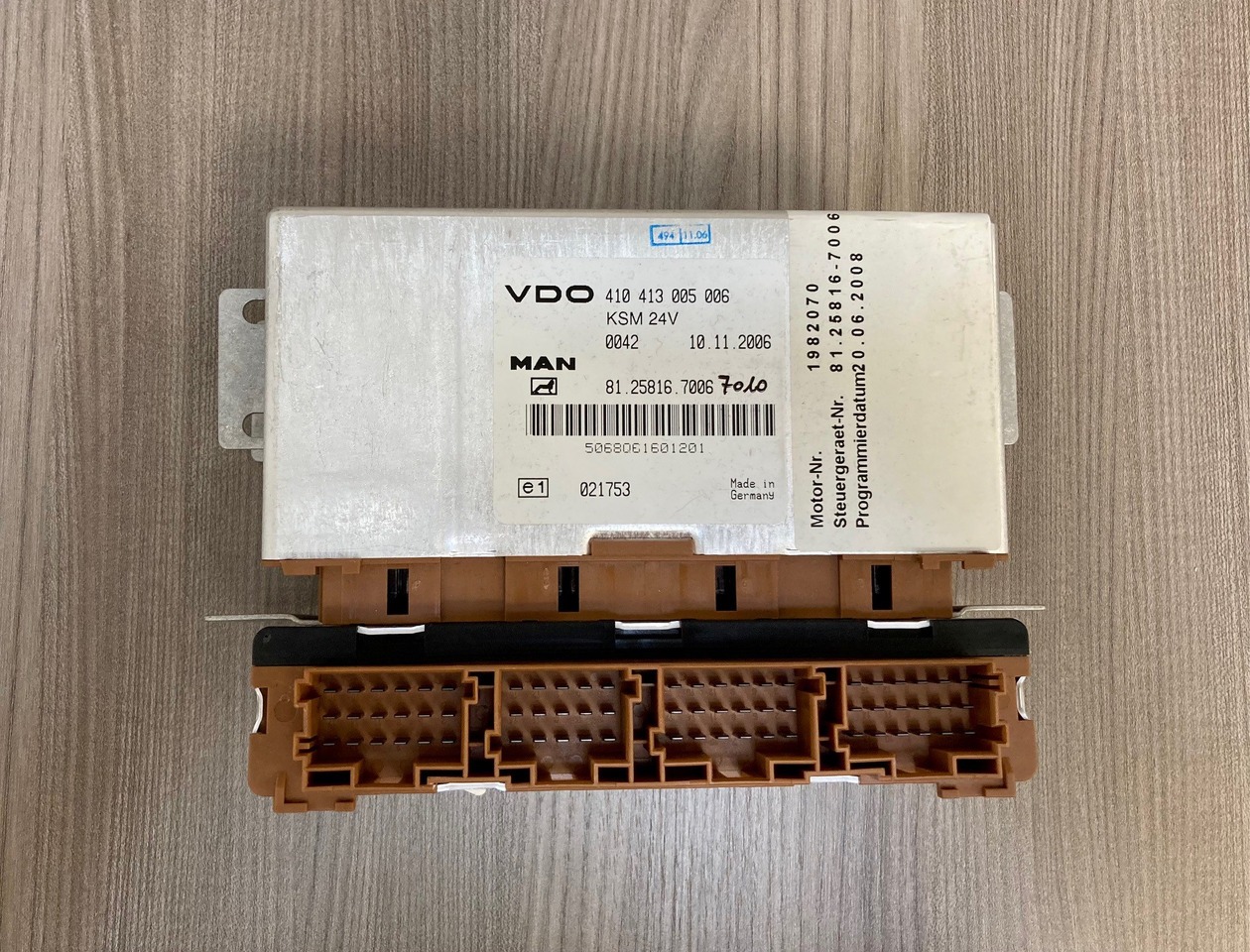 CENTRALINA KSM - MAN 81258167006 / 81258167010 - VDO 410 413 005 006 - Centralina electrónica: foto 2 CENTRALINA KSM - MAN 81258167006 / 81258167010 - VDO 410 413 005 006 - Centralina electrónica: foto 2