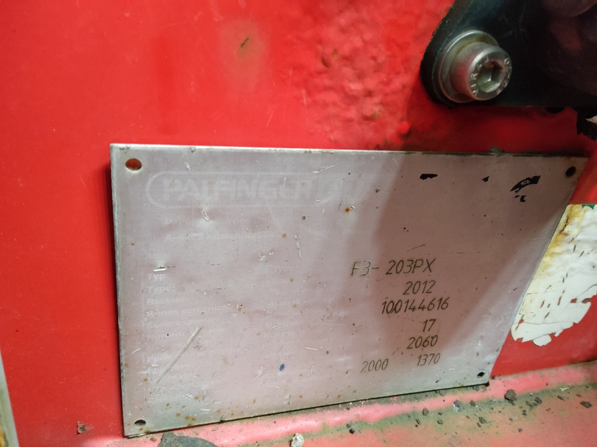 Palfinger PALFINGERF3-203PX - Empilhador a diesel: foto 5 Palfinger PALFINGERF3-203PX - Empilhador a diesel: foto 5