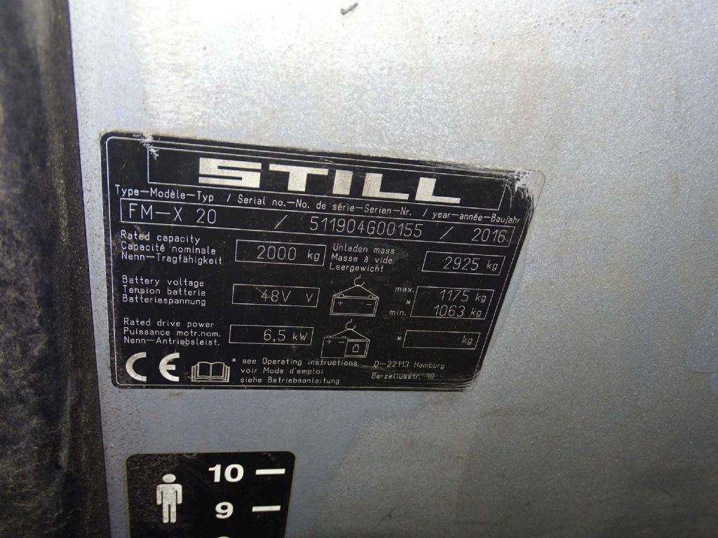 Still FM-X20 - Empilhador retráctil: foto 5 Still FM-X20 - Empilhador retráctil: foto 5