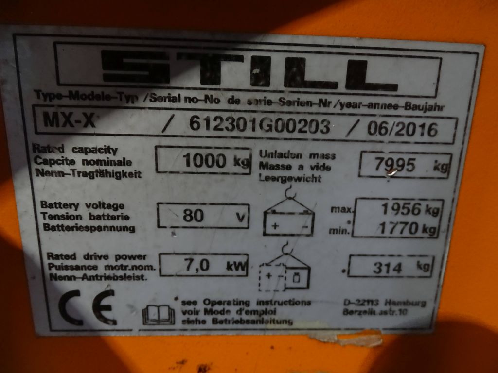 Still MX-X - Order-picker: foto 5 Still MX-X - Order-picker: foto 5