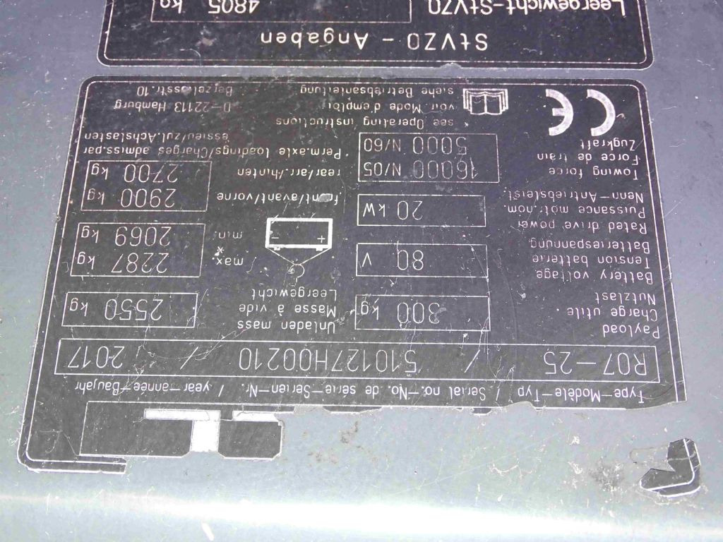 Still R07-25L - Trator elétrics: foto 5 Still R07-25L - Trator elétrics: foto 5