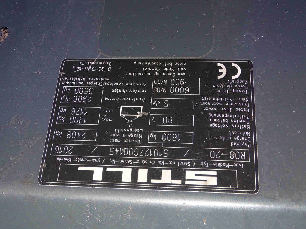 Still R08-20 - Trator elétrics: foto 4 Still R08-20 - Trator elétrics: foto 4