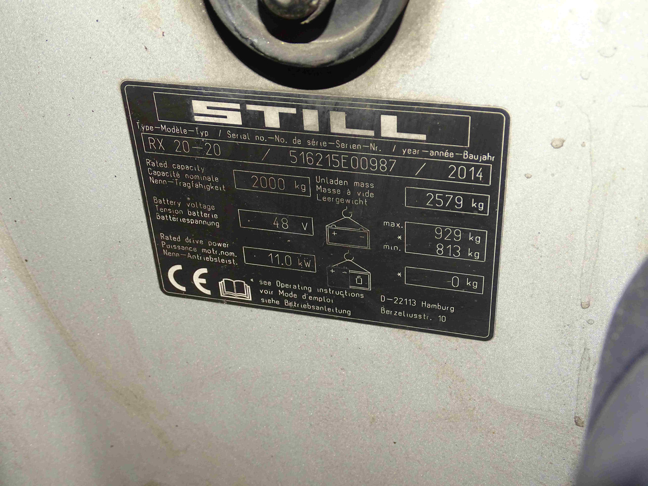 Still RX20-20 - Empilhador elétrico: foto 5 Still RX20-20 - Empilhador elétrico: foto 5