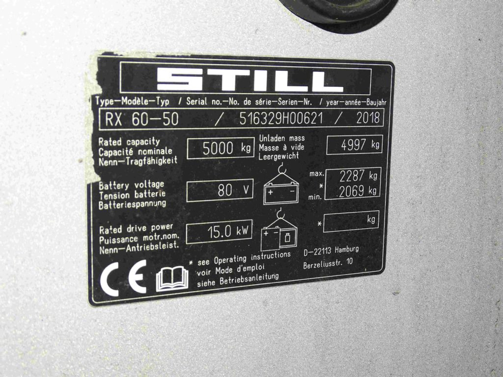 Empilhador elétrico Still RX60-50: foto 9