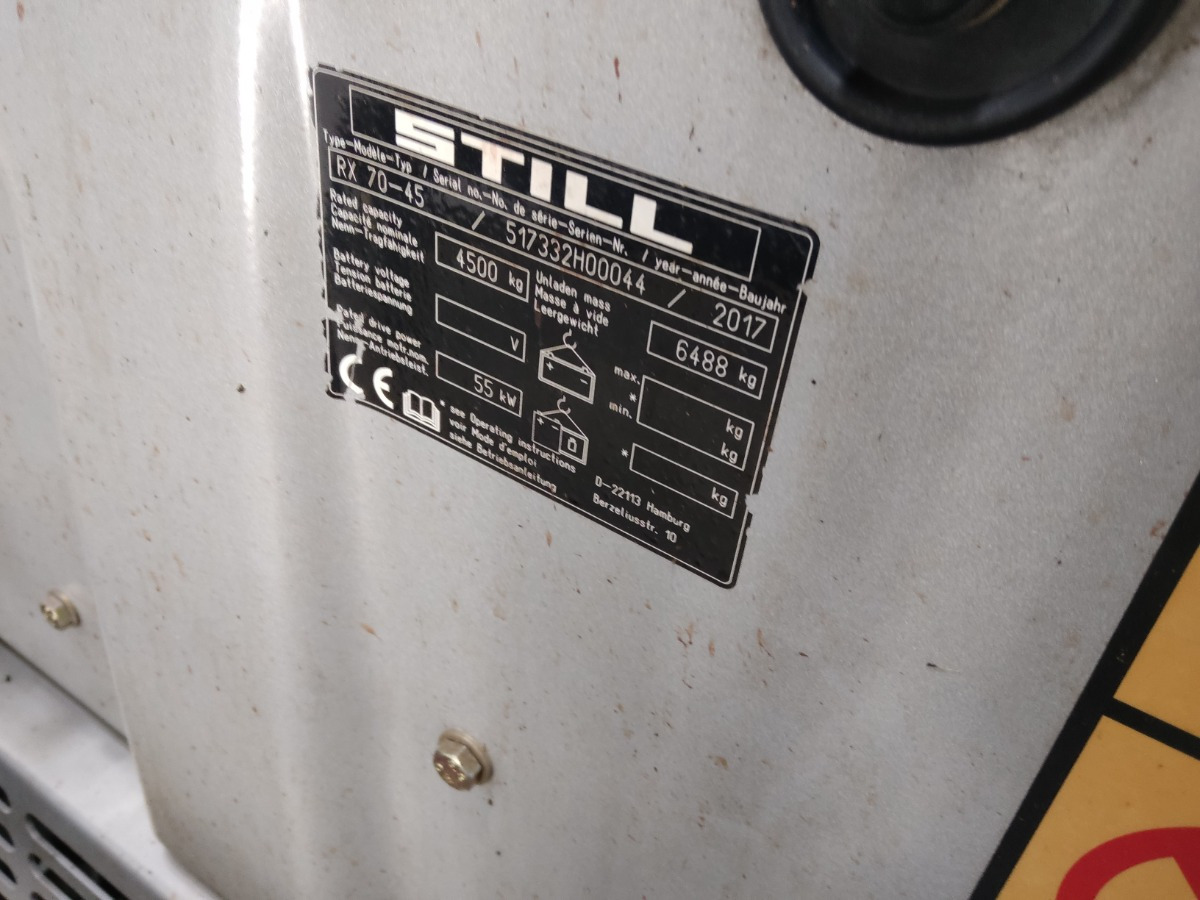 Still RX70-45 - Empilhador a diesel: foto 5 Still RX70-45 - Empilhador a diesel: foto 5