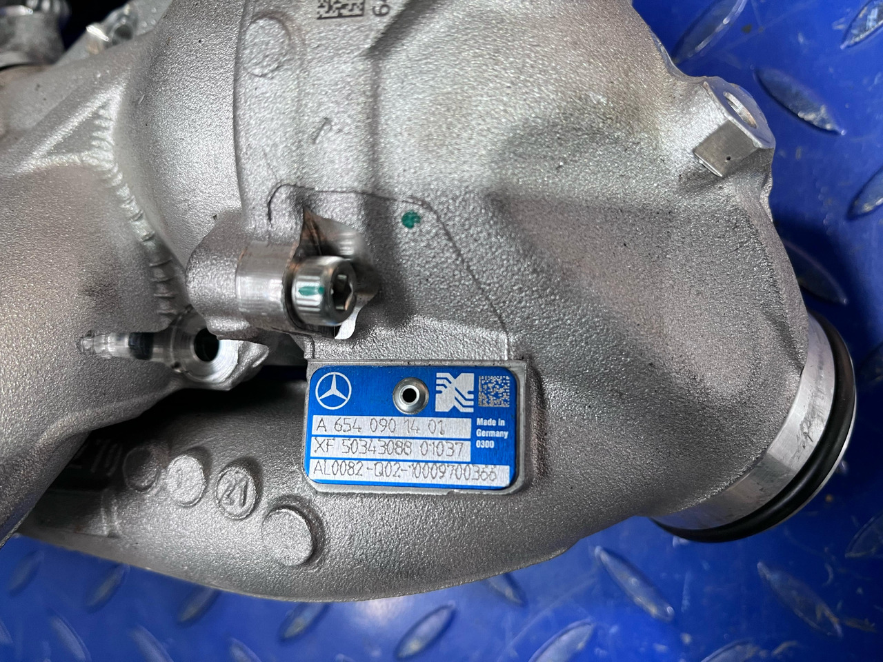 Mercedes Benz A6540901401 - Turbocompressor: foto 4 Mercedes Benz A6540901401 - Turbocompressor: foto 4